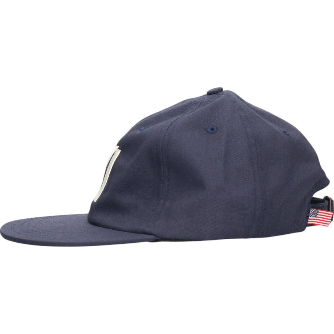 NAVY cotton navy blue type Vintage Second Hand