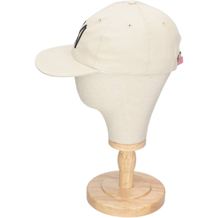 COOPERSTOWN BALL CAP, Broklyn Style, NYBYC 1935 Washed Cap (STONE), Distressed, Stone, F cotton gray type Vintage Second Hand