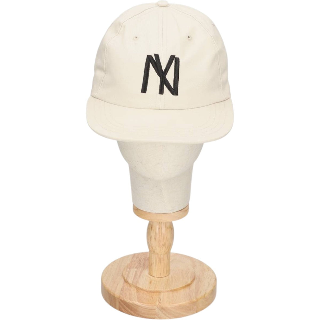 COOPERSTOWN BALL CAP, Broklyn Style, NYBYC 1935 Washed Cap (STONE), Distressed, Stone, F cotton gray type Vintage Second Hand