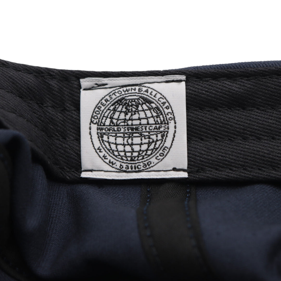 NAVY cotton navy blue type Vintage Second Hand