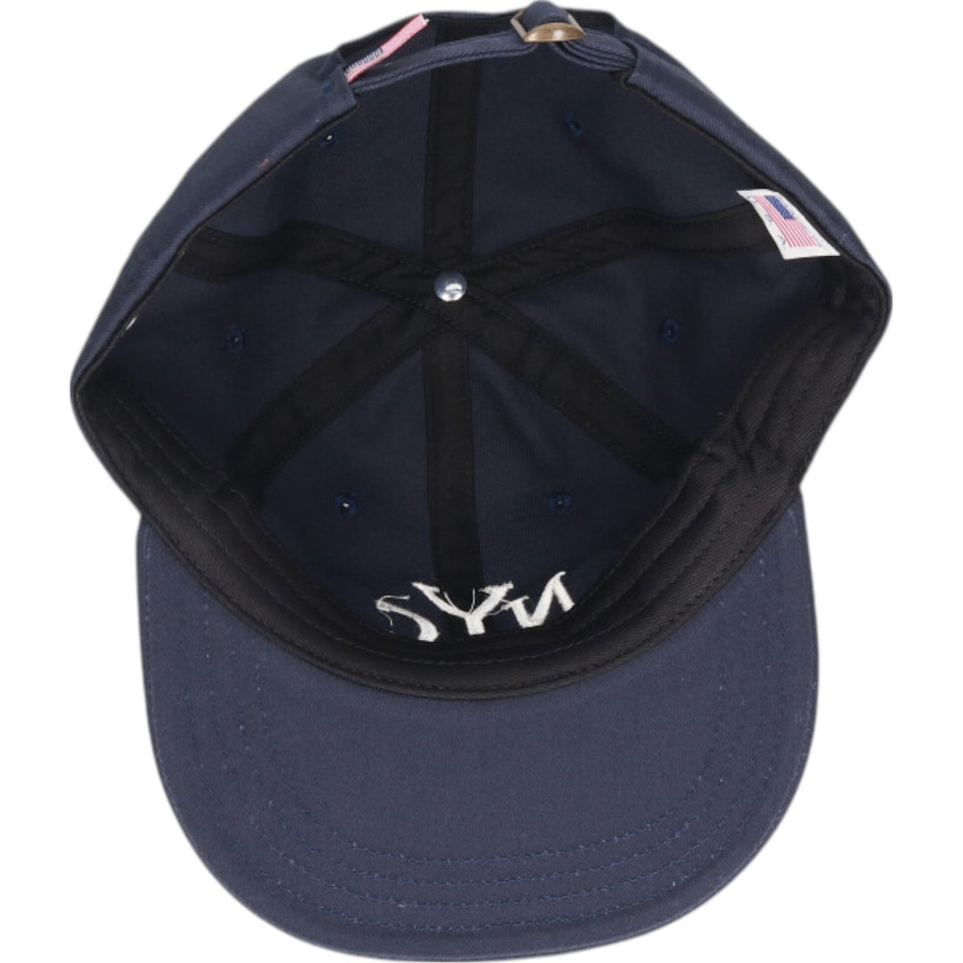 NAVY cotton navy blue type Vintage Second Hand