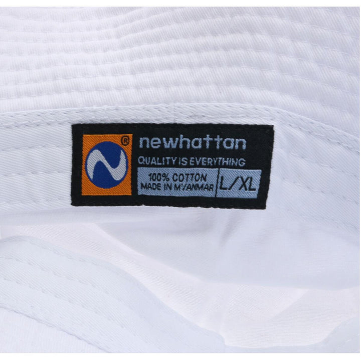 White Newhattan Bucket Hat L/XL /jam1315