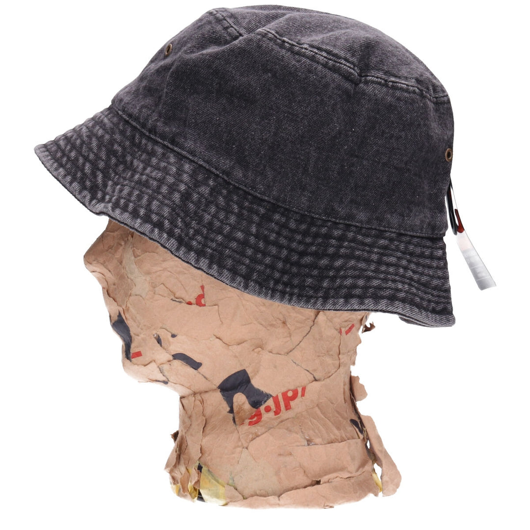 Black denim newhattan bucket hat L/XL /jam1318