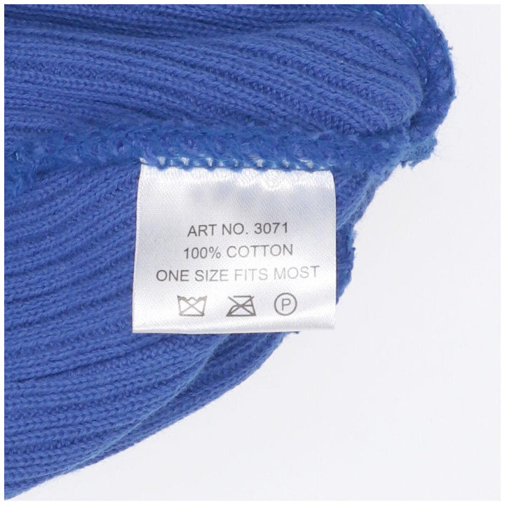 Royal Blue Newhattan Cotton Beanie ONE SIZE /jam1455