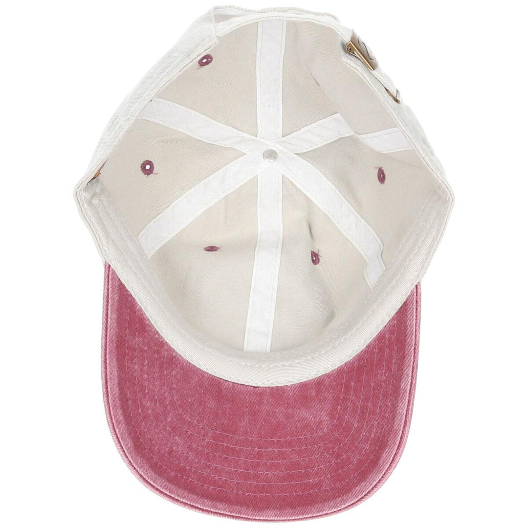 Sand/Burgundy Newhattan 2-tone cap ONE SIZE /jam1519