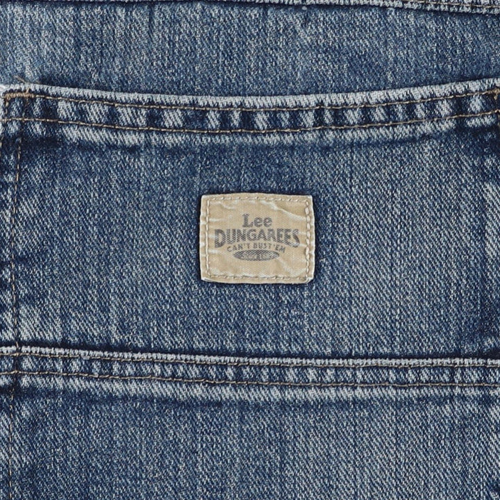 Lee DUNGAREES denim painter pants, men's size W31 (approx.), vintage. cotton blue type Vintage Second Hand