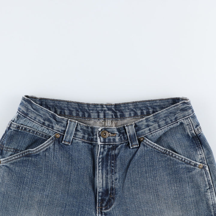 Lee DUNGAREES denim painter pants, men's size W31 (approx.), vintage. cotton blue type Vintage Second Hand