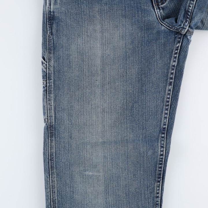 Lee DUNGAREES denim painter pants, men's size W31 (approx.), vintage. cotton blue type Vintage Second Hand