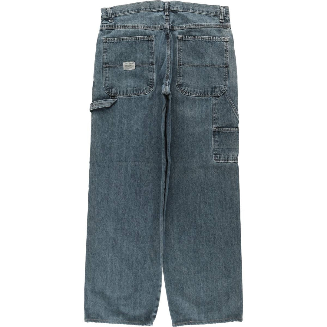 Wrangler Denim Painter Pants for Men, W34 equivalent cotton blue type Vintage Second Hand