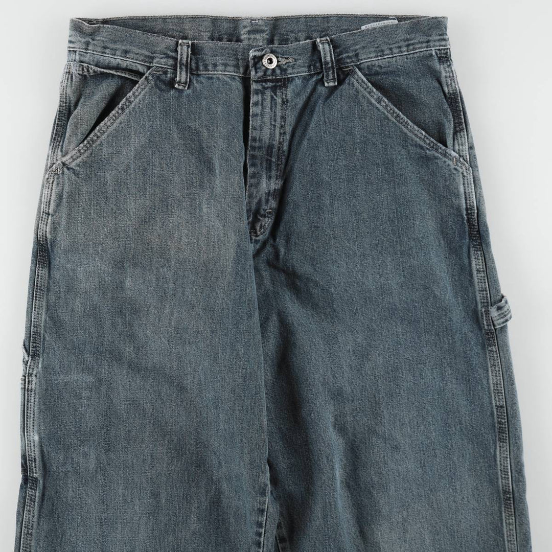 Wrangler Denim Painter Pants for Men, W34 equivalent cotton blue type Vintage Second Hand