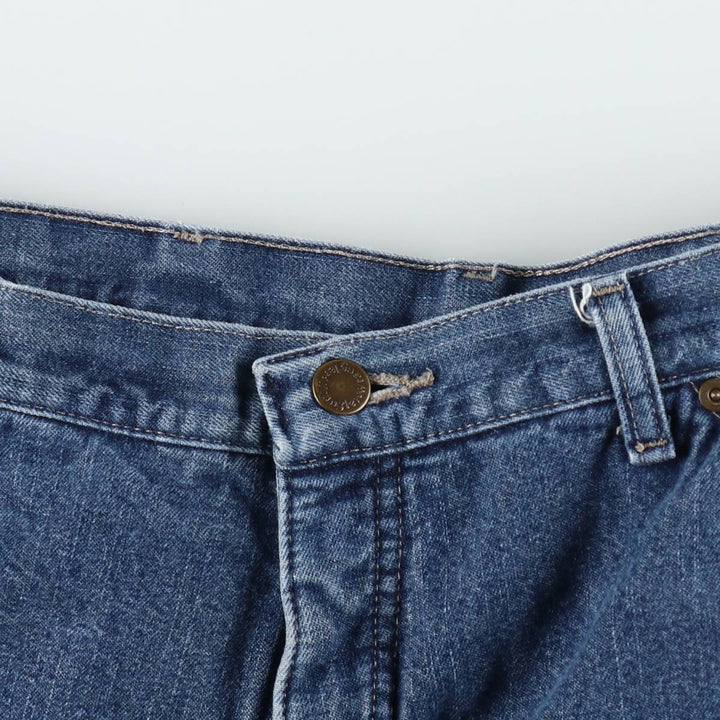 90'S Wrangler denim painter pants, men's size W36 (approx.), vintage. cotton blue type Vintage Second Hand