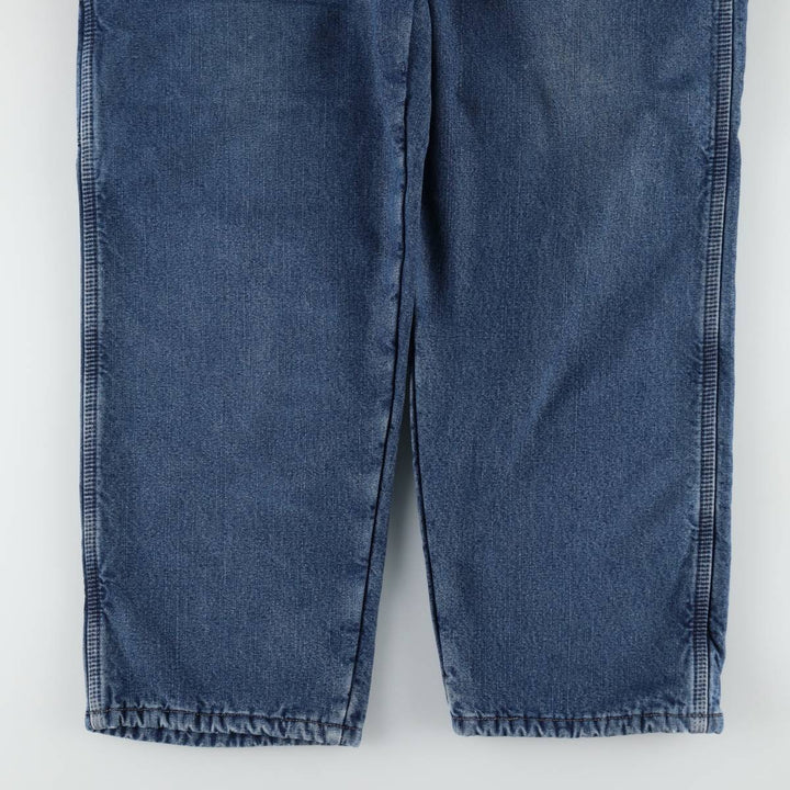 90'S Wrangler denim painter pants, men's size W36 (approx.), vintage. cotton blue type Vintage Second Hand