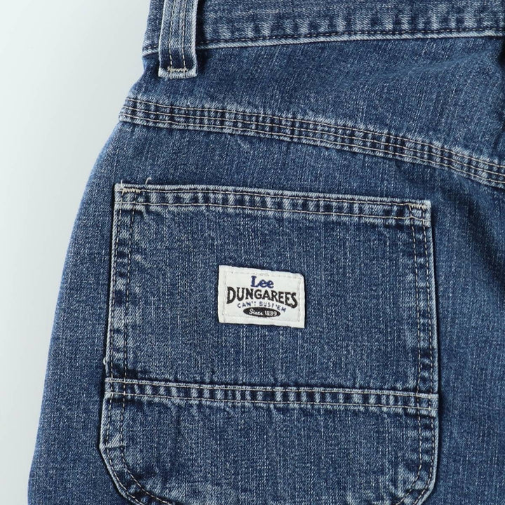 Lee DUNGAREES denim painter pants for men, size W34 unclear blue type Vintage Second Hand