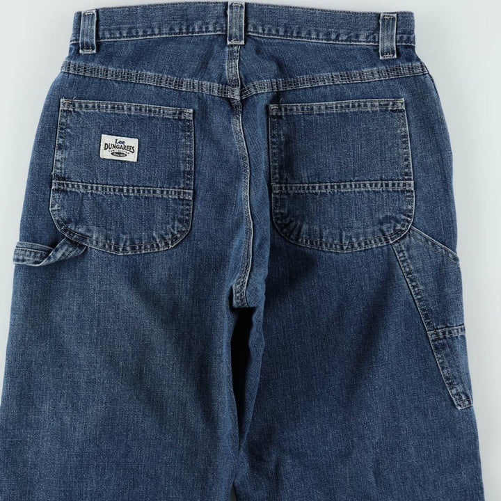 Lee DUNGAREES denim painter pants for men, size W34 unclear blue type Vintage Second Hand