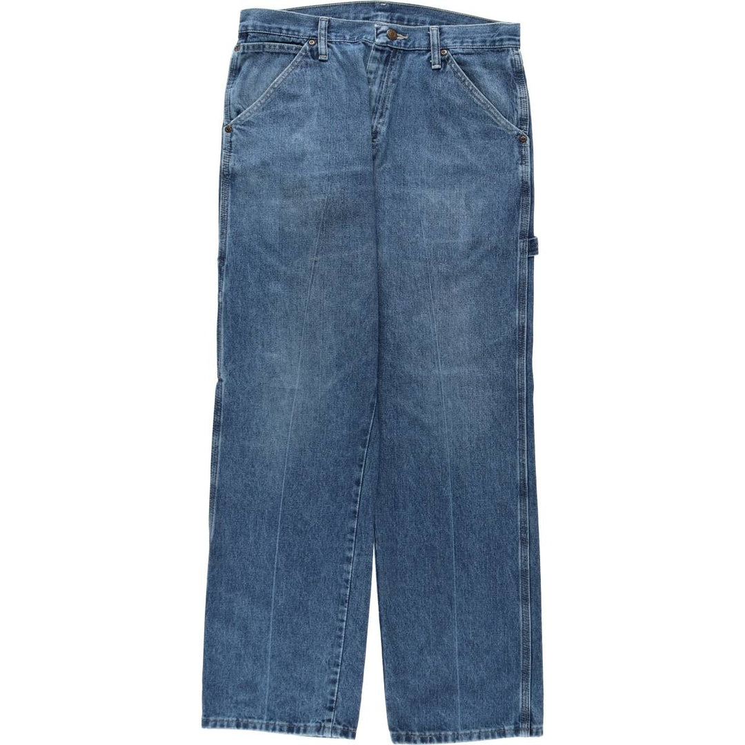 Wrangler Denim Painter Pants for Men, W32 equivalent cotton blue type Vintage Second Hand
