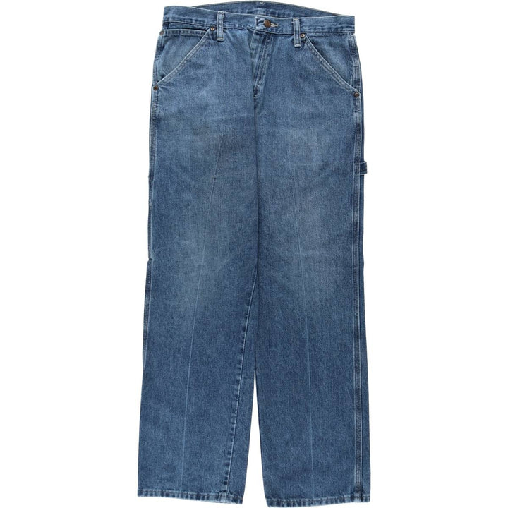 Wrangler Denim Painter Pants for Men, W32 equivalent cotton blue type Vintage Second Hand