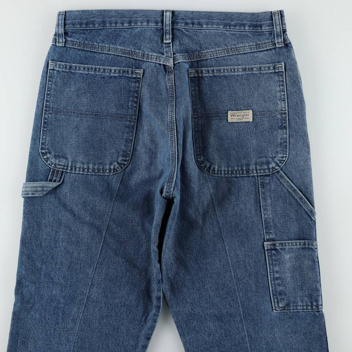 Wrangler Denim Painter Pants for Men, W32 equivalent cotton blue type Vintage Second Hand