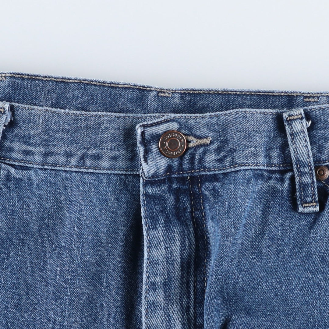 Wrangler denim painter pants, men's size W34 (approx.), wide-leg pants. cotton blue type Vintage Second Hand