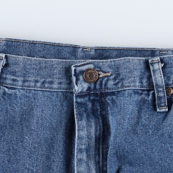 Wrangler denim painter pants, men's size W34 (approx.), wide-leg pants. cotton blue type Vintage Second Hand