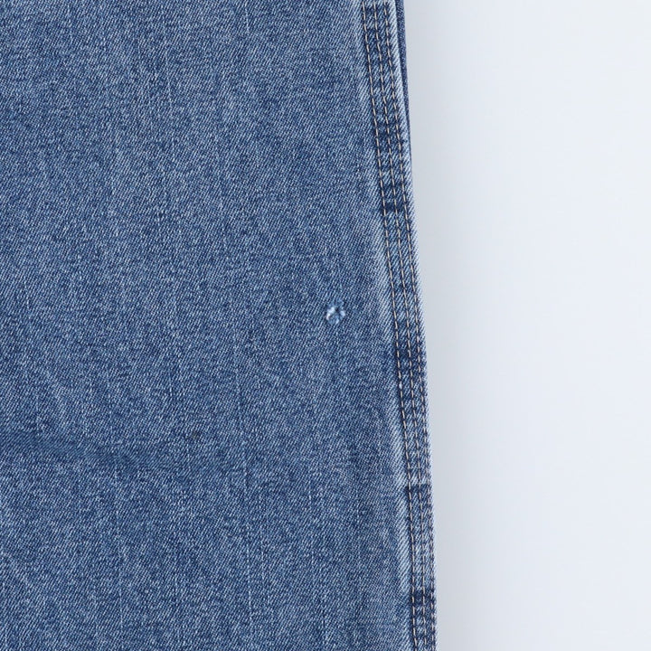Wrangler denim painter pants, men's size W34 (approx.), wide-leg pants. cotton blue type Vintage Second Hand