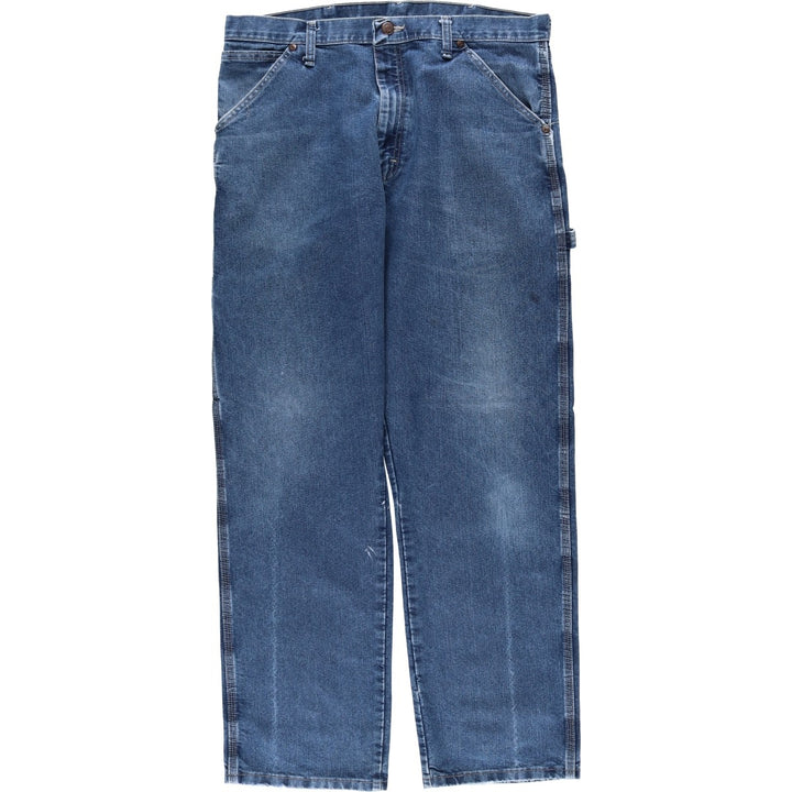Wrangler Carpenter Denim Painter Pants, Men's, Size W34 cotton blue type Vintage Second Hand