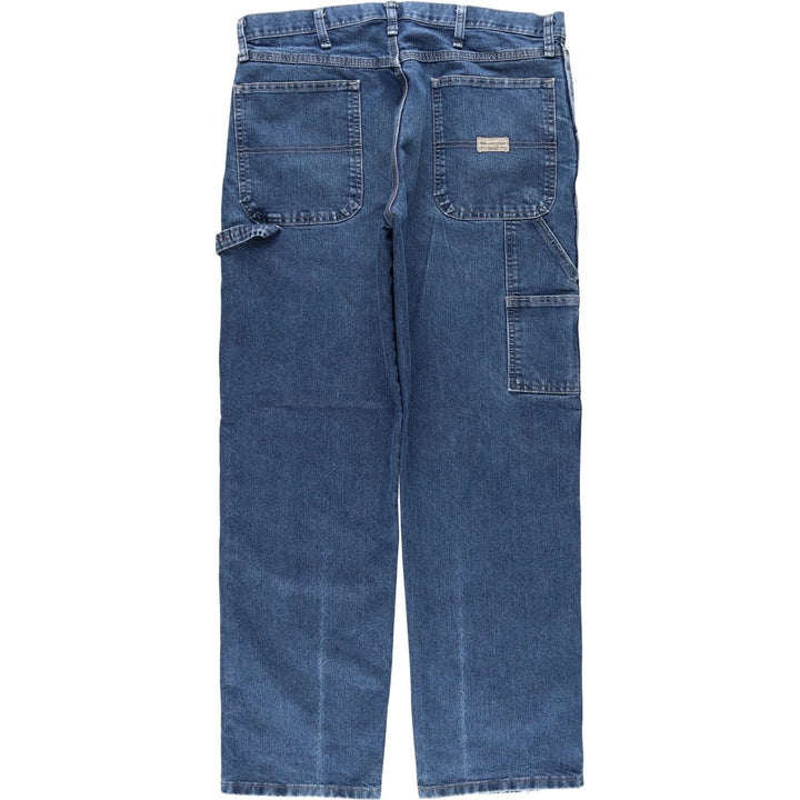 Wrangler Carpenter Denim Painter Pants, Men's, Size W34 cotton blue type Vintage Second Hand