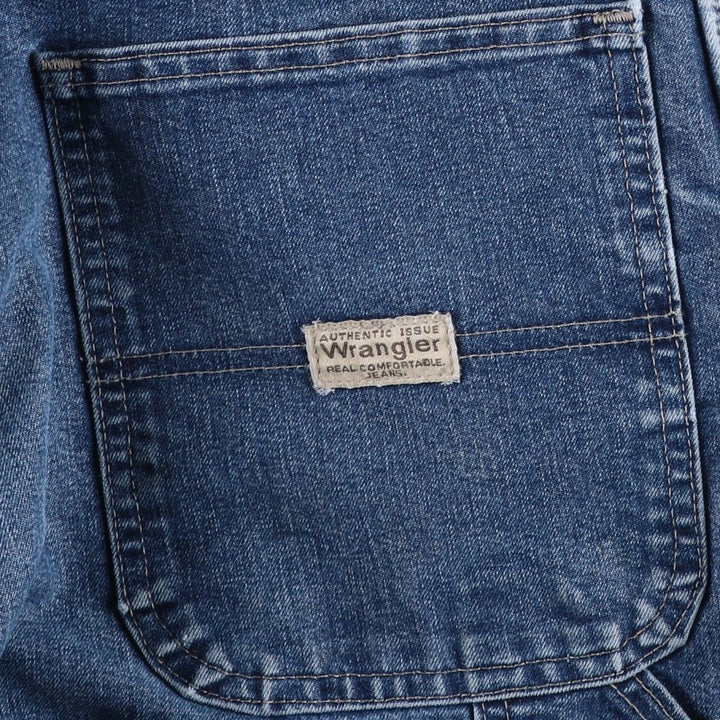 Wrangler Carpenter Denim Painter Pants, Men's, Size W34 cotton blue type Vintage Second Hand