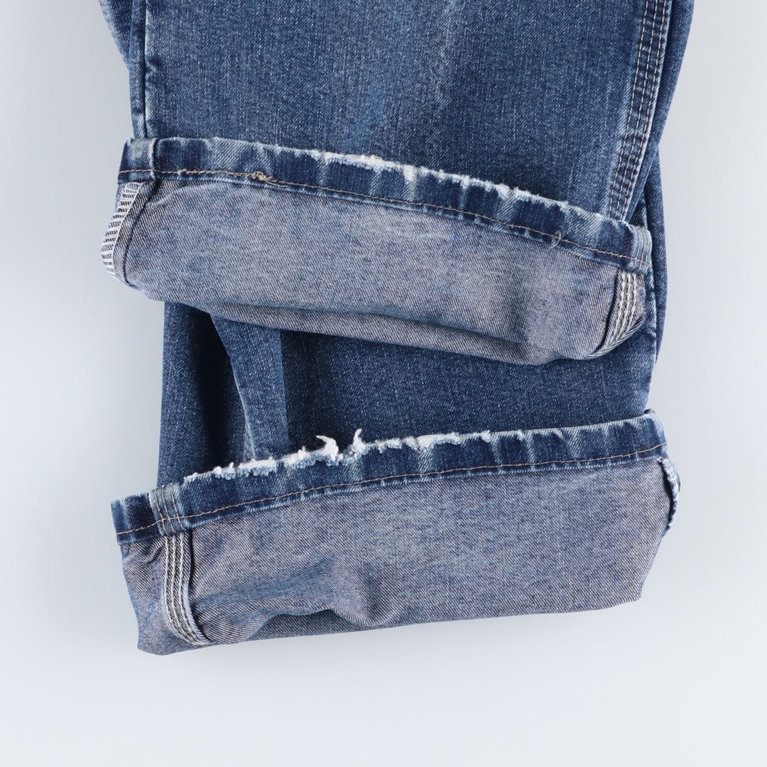 Wrangler Carpenter Denim Painter Pants, Men's, Size W34 cotton blue type Vintage Second Hand