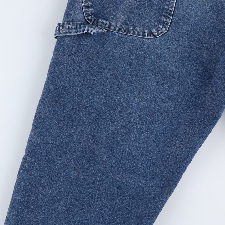 Wrangler Carpenter Denim Painter Pants, Men's, Size W34 cotton blue type Vintage Second Hand