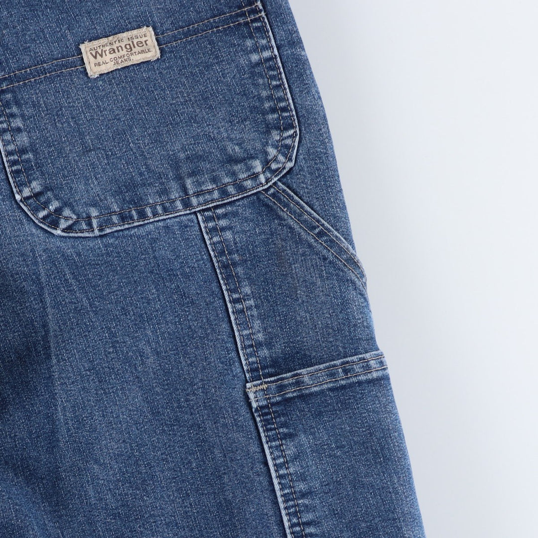 Wrangler Carpenter Denim Painter Pants, Men's, Size W34 cotton blue type Vintage Second Hand
