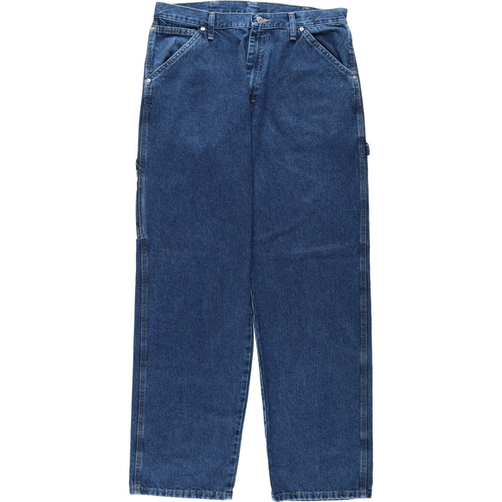 Wrangler Carpenter Denim Painter Pants, Men's, Size W34 cotton blue type Vintage Second Hand