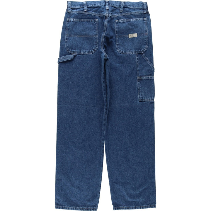 Wrangler Carpenter Denim Painter Pants, Men's, Size W34 cotton blue type Vintage Second Hand