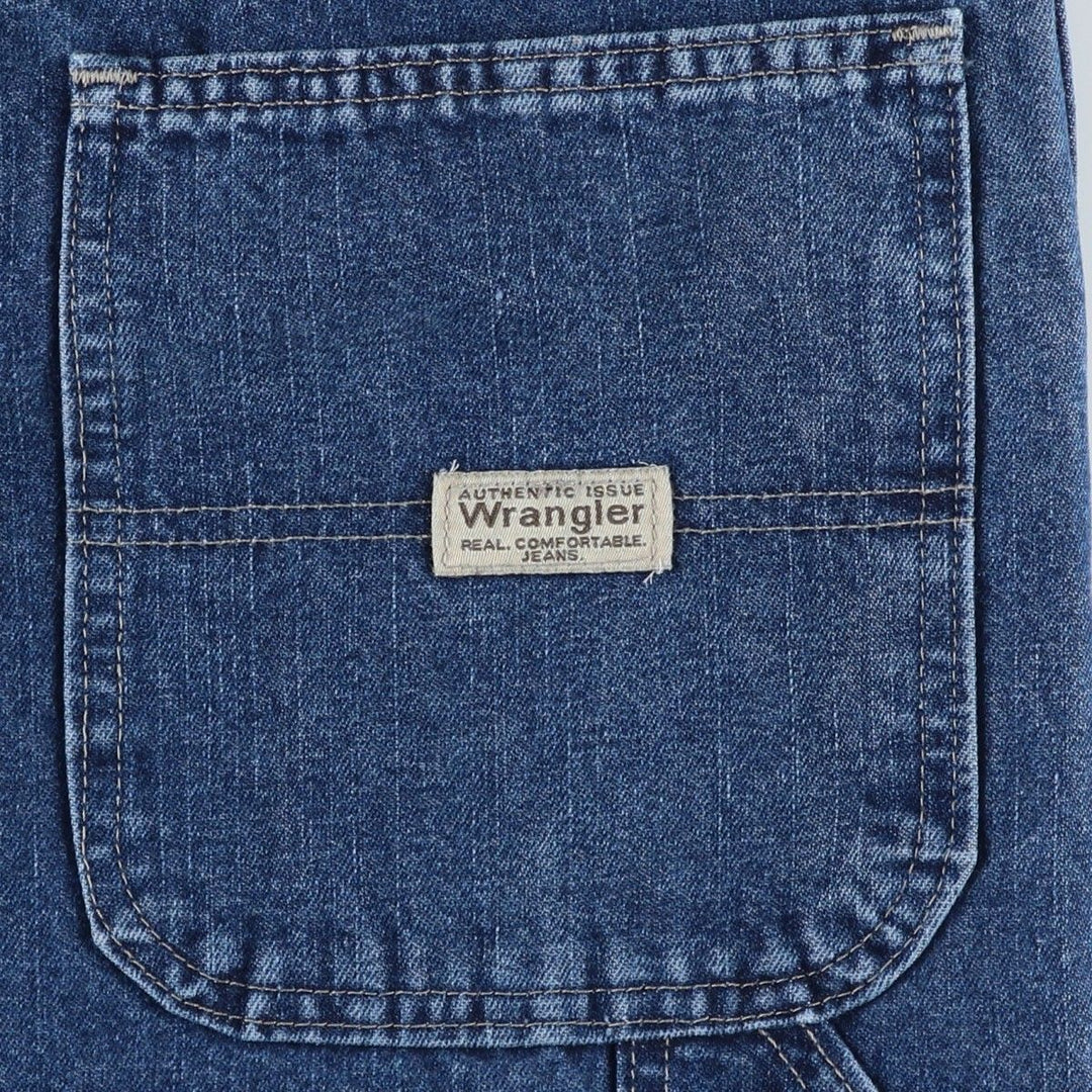 Wrangler Carpenter Denim Painter Pants, Men's, Size W34 cotton blue type Vintage Second Hand