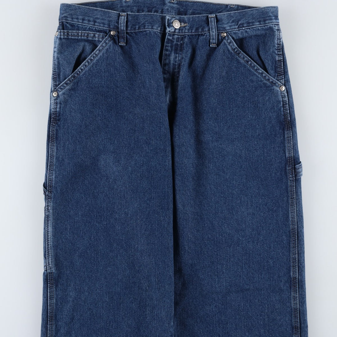 Wrangler Carpenter Denim Painter Pants, Men's, Size W34 cotton blue type Vintage Second Hand