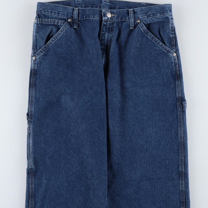 Wrangler Carpenter Denim Painter Pants, Men's, Size W34 cotton blue type Vintage Second Hand
