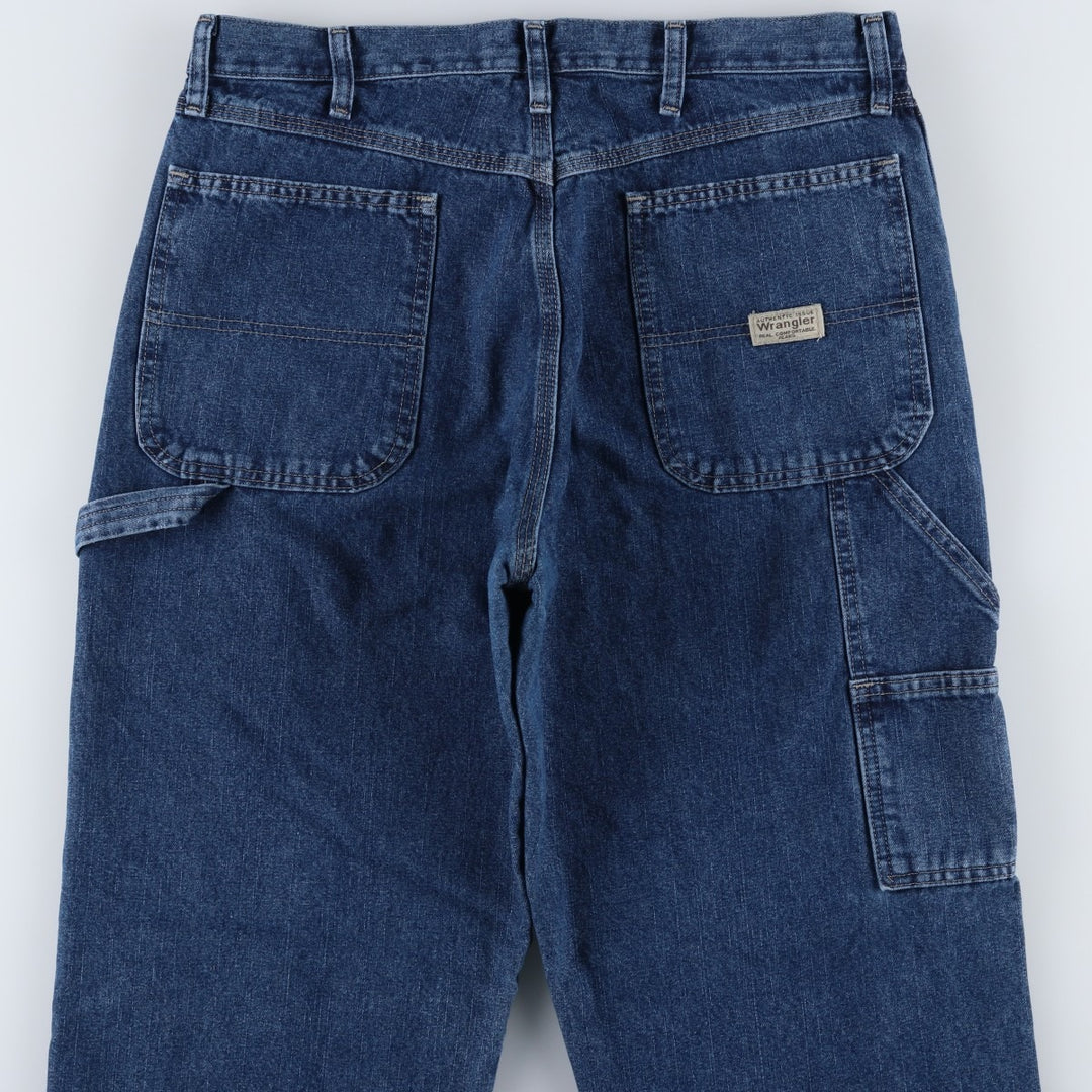 Wrangler Carpenter Denim Painter Pants, Men's, Size W34 cotton blue type Vintage Second Hand