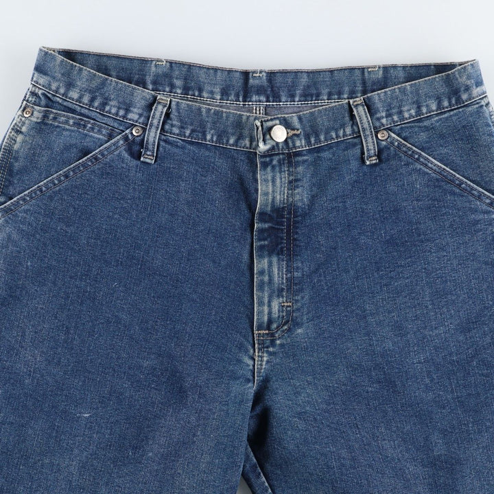 Wrangler Carpenter Denim Painter Pants, Men's, Size W35 cotton blue type Vintage Second Hand