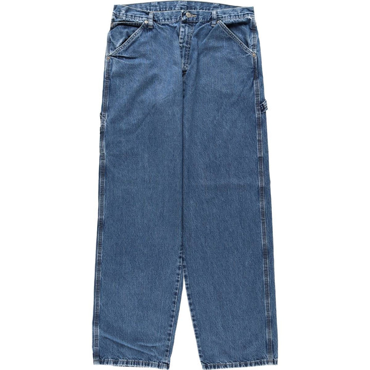 Wrangler Denim Painter Pants for Men, W34 equivalent cotton blue type Vintage Second Hand