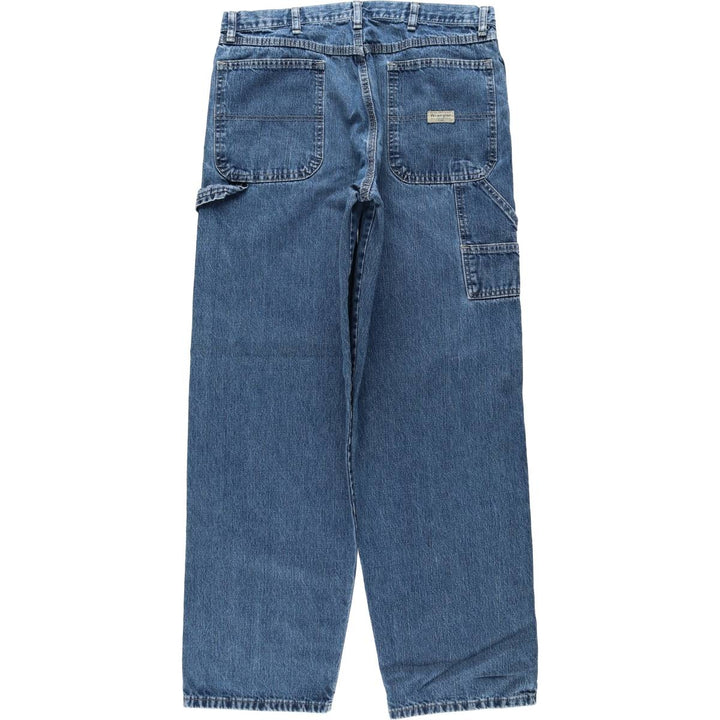 Wrangler Denim Painter Pants for Men, W34 equivalent cotton blue type Vintage Second Hand