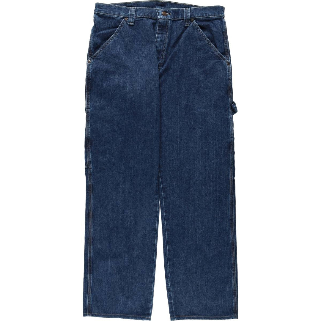 Wrangler Denim Painter Pants for Men, W35 cotton blue type Vintage Second Hand