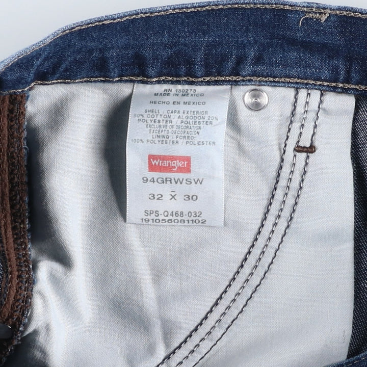 Wrangler Denim Painter Pants for Men, W35 cotton blue type Vintage Second Hand
