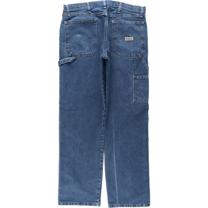 Wrangler Denim Painter Pants for Men, W36 cotton blue type Vintage Second Hand
