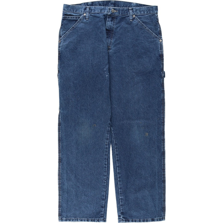 Wrangler Denim Painter Pants for Men, W36 cotton blue type Vintage Second Hand