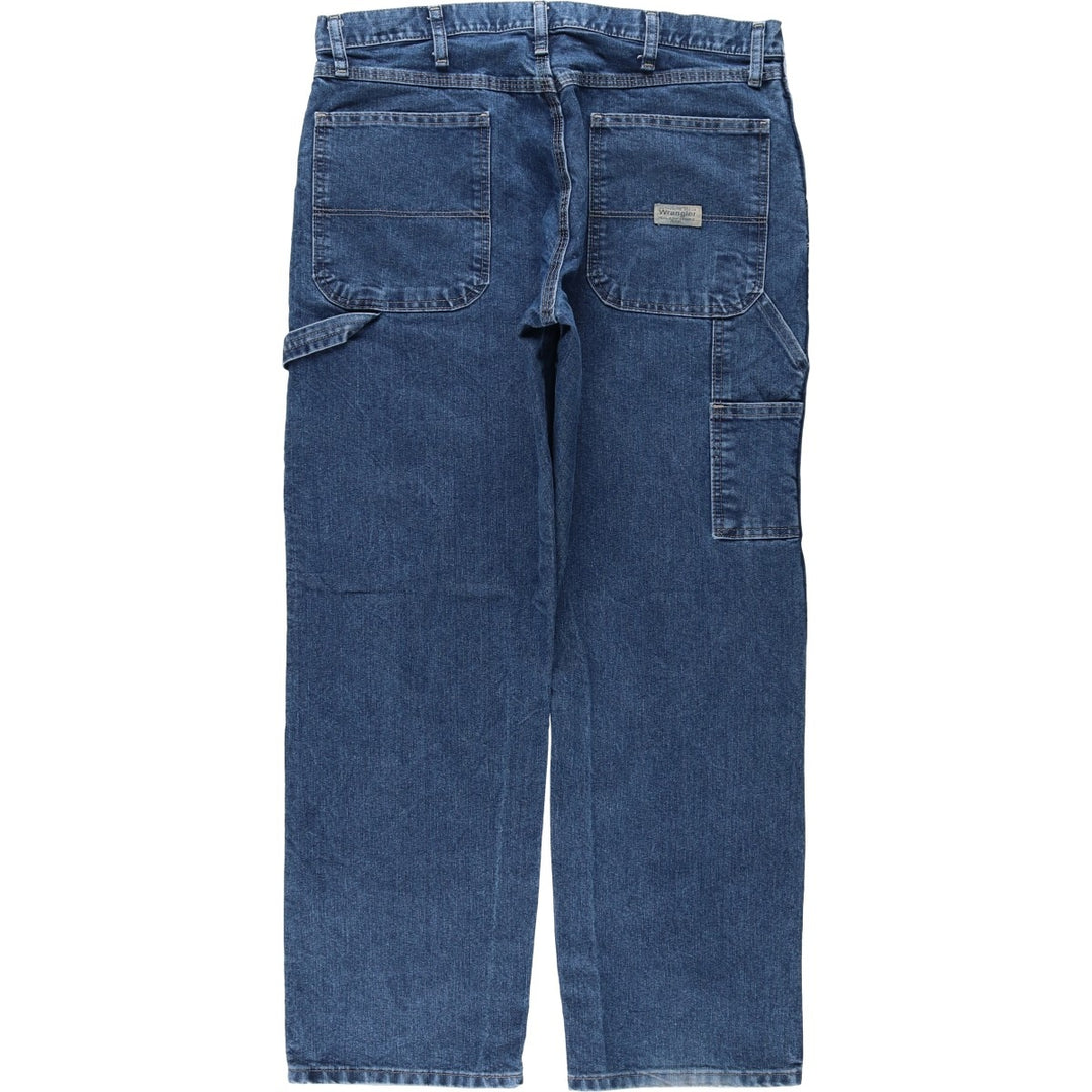 Wrangler Denim Painter Pants for Men, W36 cotton blue type Vintage Second Hand