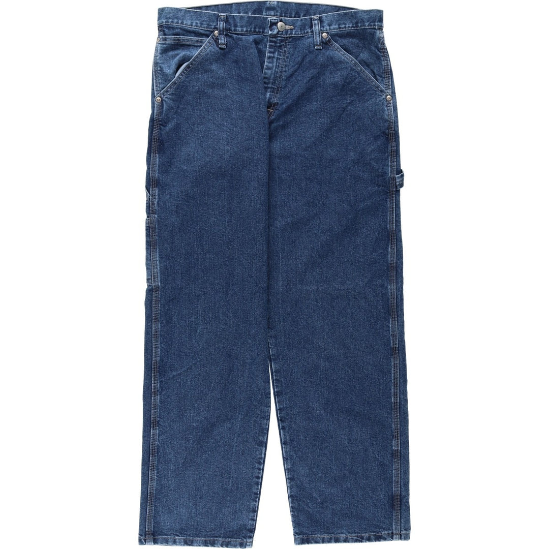 Wrangler Denim Painter Pants for Men, W34 equivalent cotton blue type Vintage Second Hand