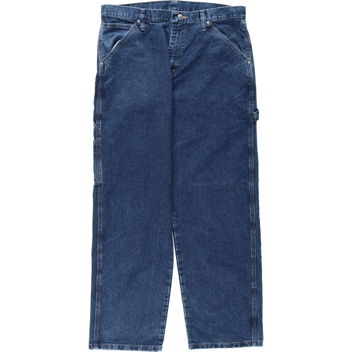 Wrangler Denim Painter Pants for Men, W34 equivalent cotton blue type Vintage Second Hand