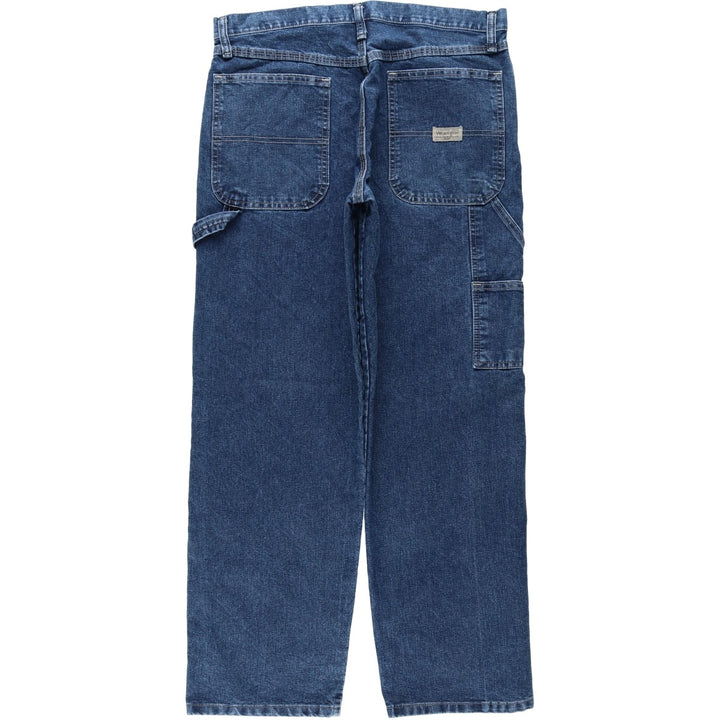 Wrangler Denim Painter Pants for Men, W34 equivalent cotton blue type Vintage Second Hand