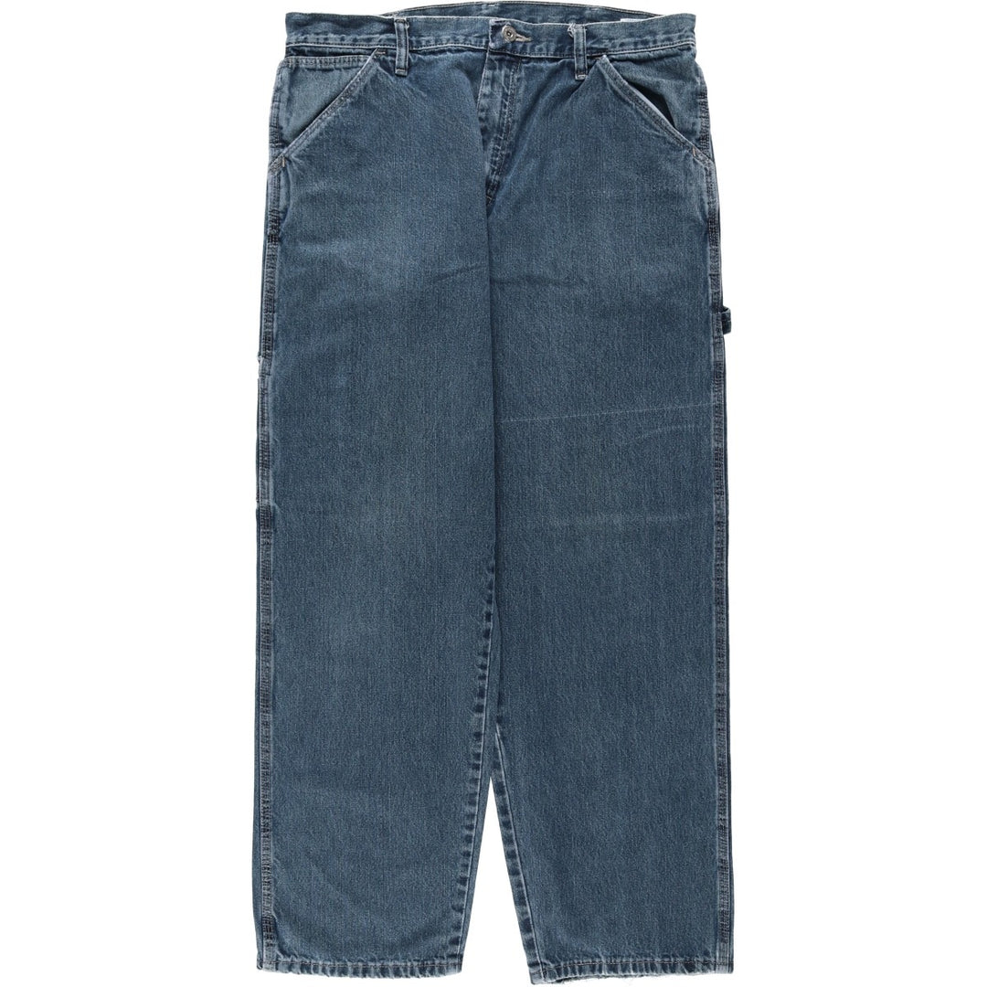 Wrangler Denim Painter Pants for Men, W35 cotton blue type Vintage Second Hand
