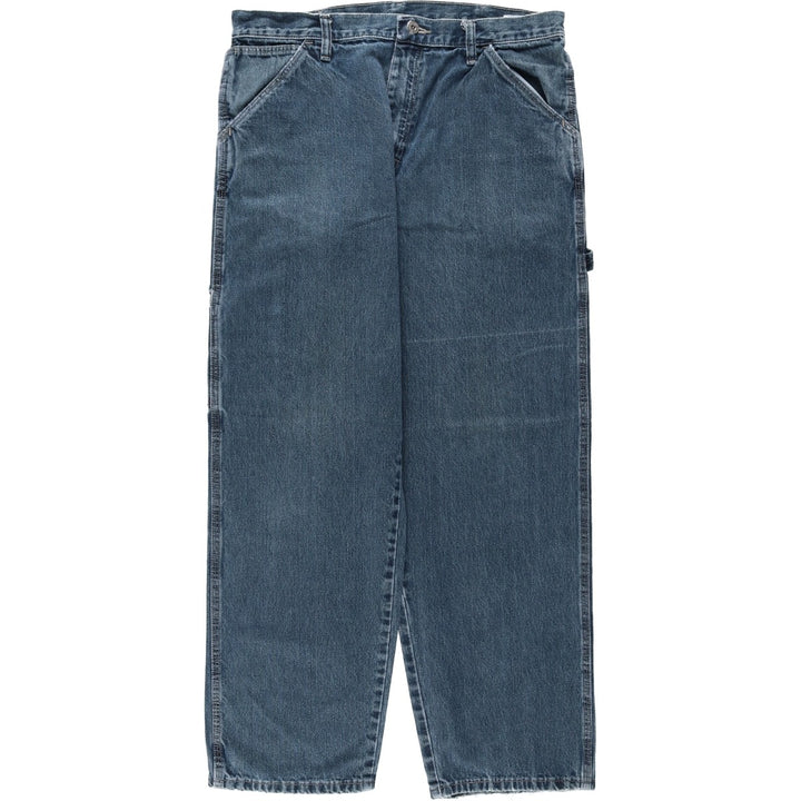 Wrangler Denim Painter Pants for Men, W35 cotton blue type Vintage Second Hand