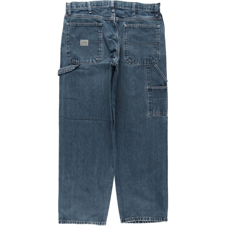 Wrangler Denim Painter Pants for Men, W35 cotton blue type Vintage Second Hand